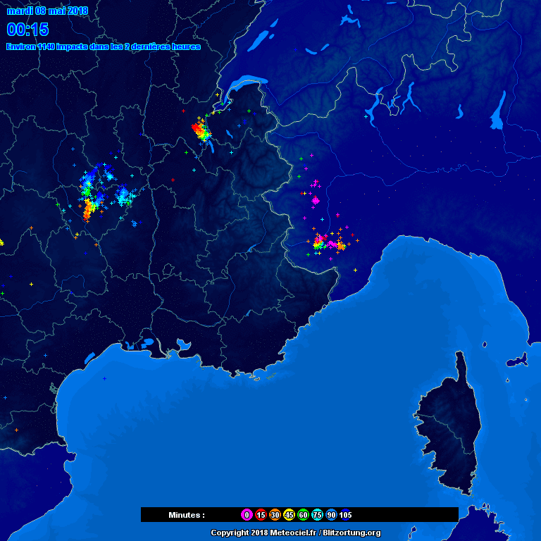 Image d'illustration pour Retour en force des orages sur la France