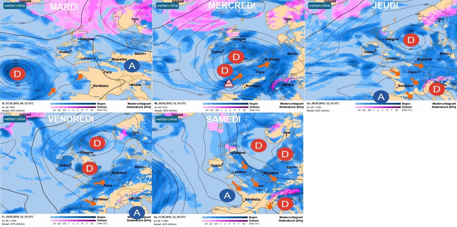 Image d'illustration pour Vers une nouvelle semaine de météo difficile... A quand l'amélioration?
