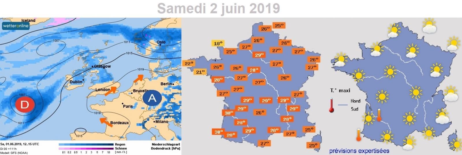 Image d'illustration pour Retour en force des orages sur la France