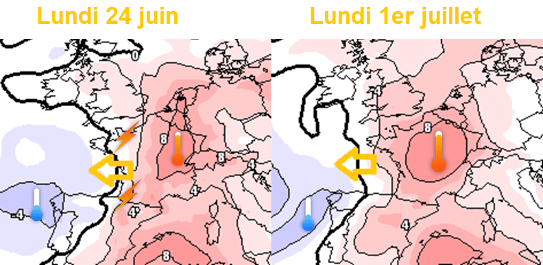 Image d'illustration pour Les fortes chaleurs reviennent à la charge... bientôt de façon durable?