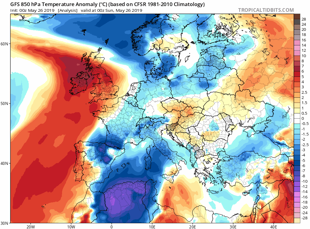 Image d'illustration pour Vers une fin mai maussade avant l'installation de l'été !