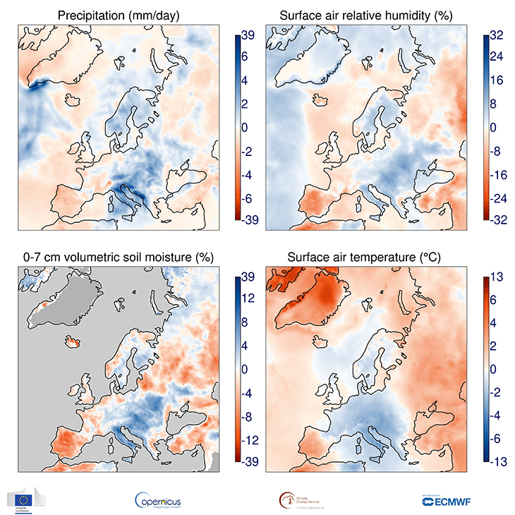 Image d'illustration pour Mai 2019 : frais en Europe, mais le 3e plus doux dans le monde