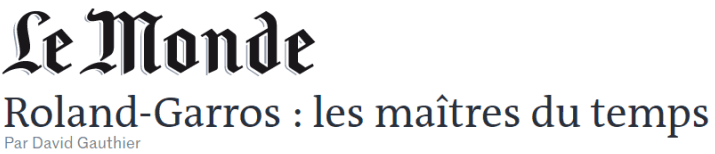 Image d'illustration pour La météo des internationaux de tennis de Roland Garros