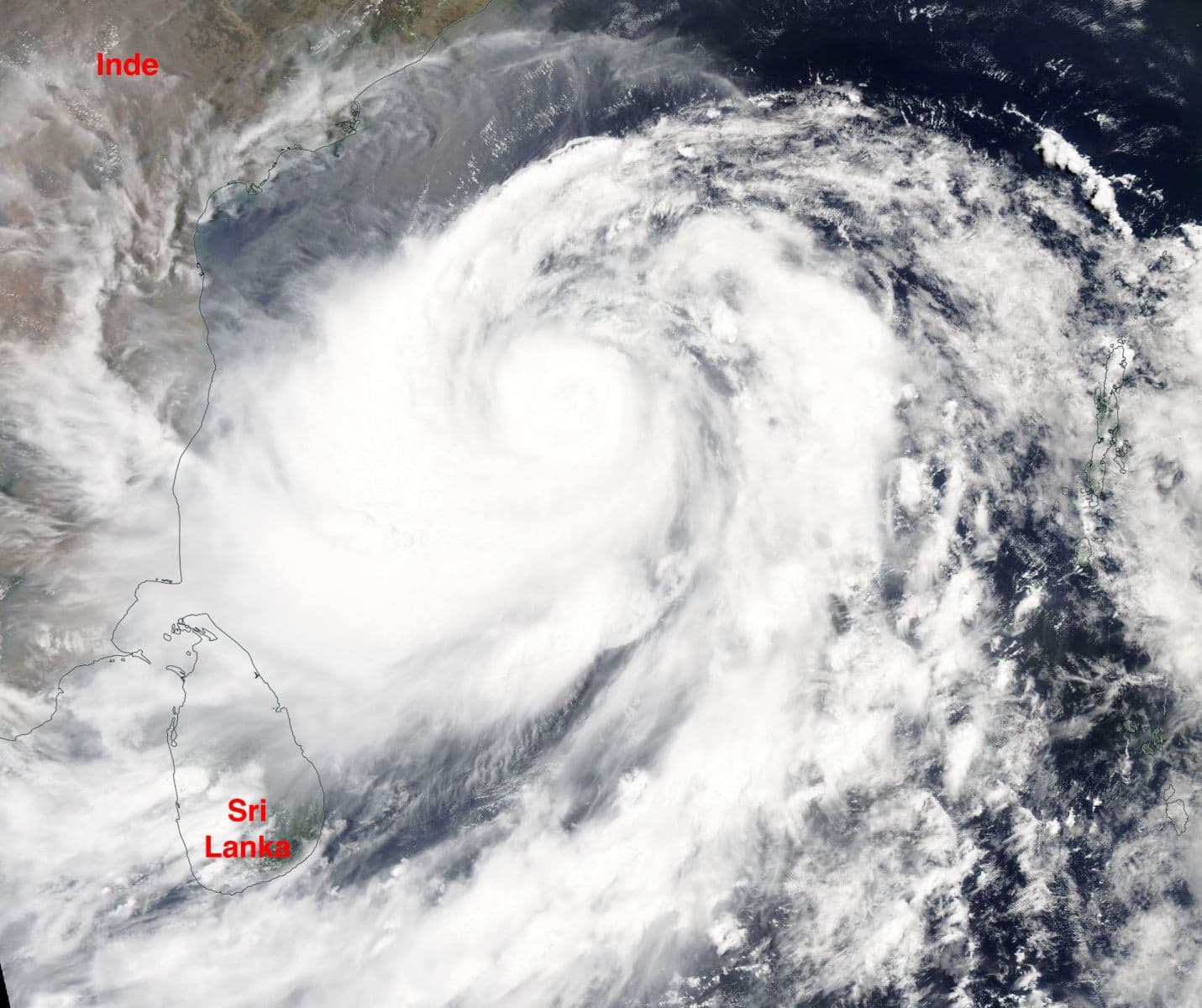 Image d'illustration pour Cyclone Fani : forte menace pour l'Est de l'Inde et le Bangladesh
