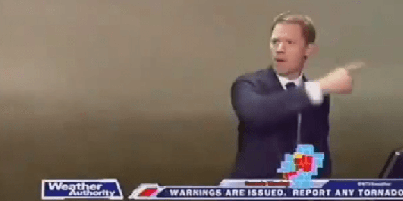 Image d'illustration pour Tornade: panique dans les studios d'une chaîne de télé américaine