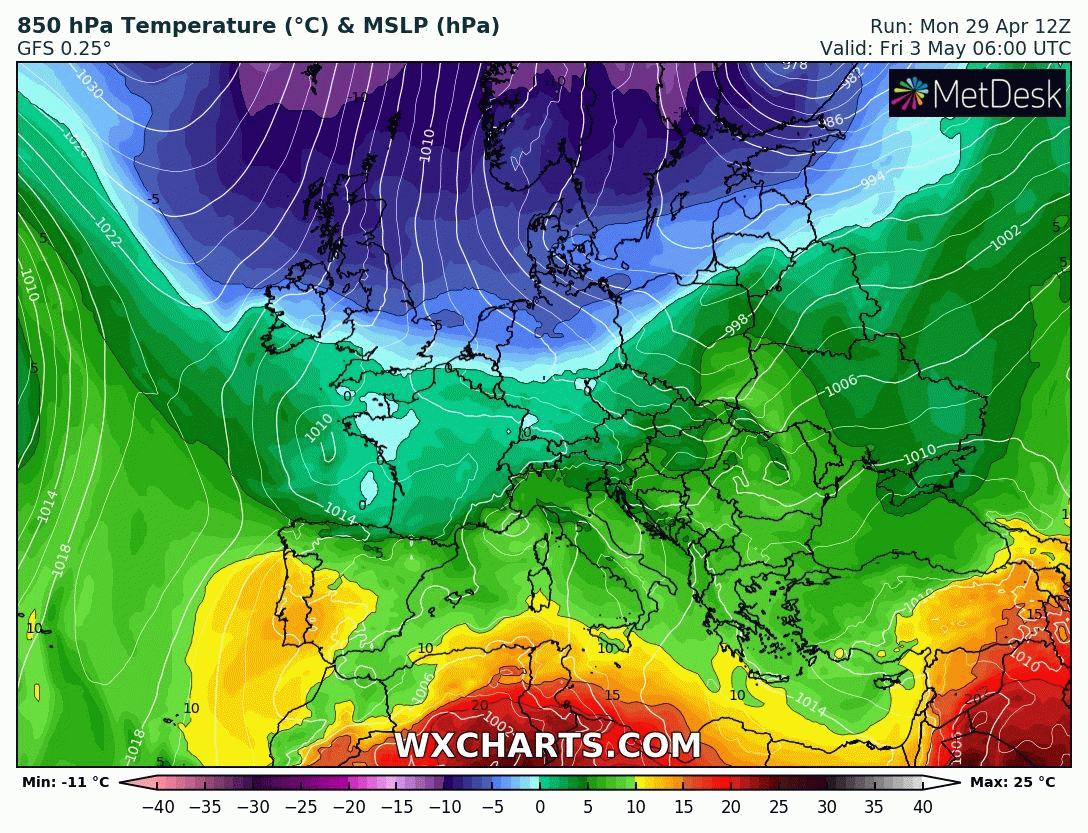Image d'illustration pour Bref coup de froid dans le nord de la France début mai