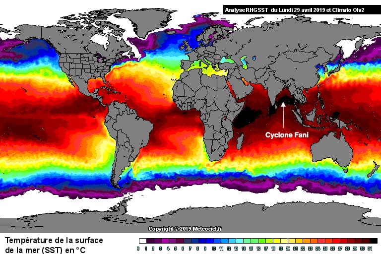 Image d'illustration pour Cyclone Fani : forte menace pour l'Est de l'Inde et le Bangladesh
