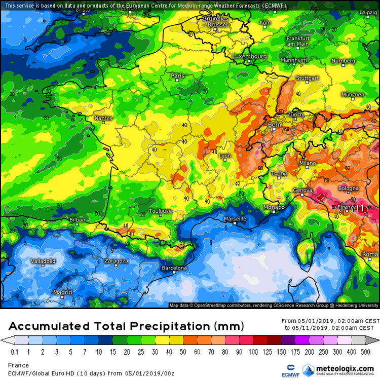 Image d'illustration pour Prévision mensuelle : vers un mois de mai contrasté ?
